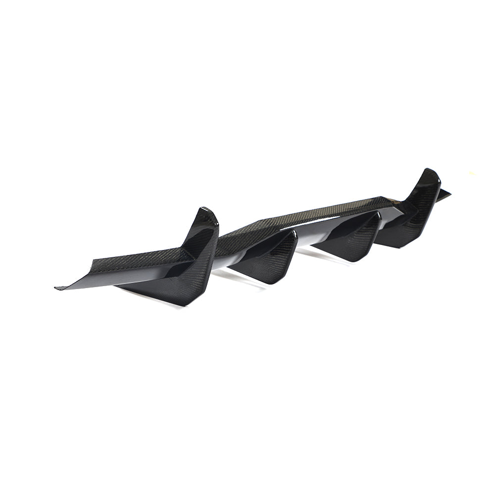 DynaCarbon™️ Carbon Rear Bumper Diffuser for Chevrolet Corvette C8 2020-2021
