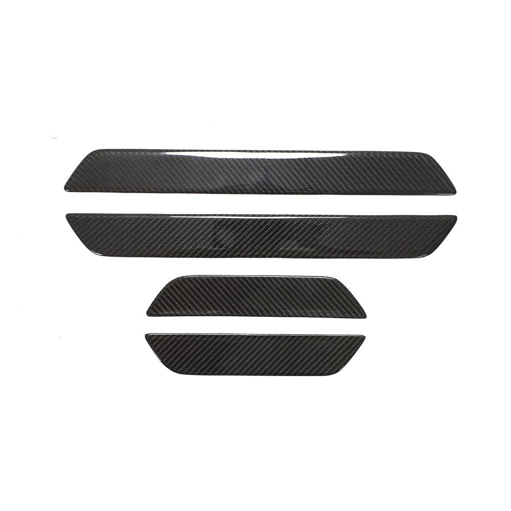 DynaCarbon™️ Carbon Door Sill Trim for Tesla Model 3 2016-2020