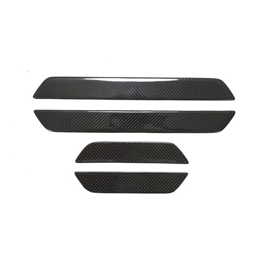 DynaCarbon™️ Carbon Door Sill Trim for Tesla Model 3 2016-2020