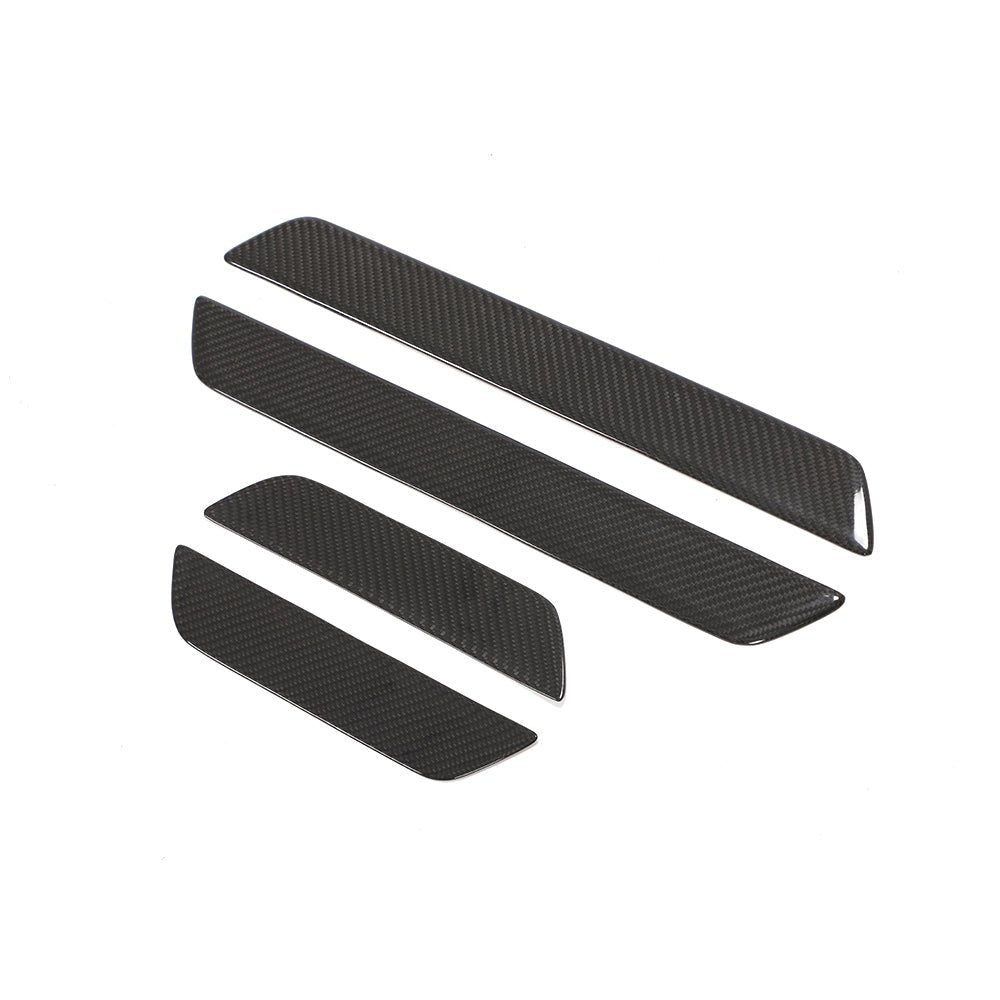 DynaCarbon™️ Carbon Door Sill Trim for Tesla Model 3 2016-2020