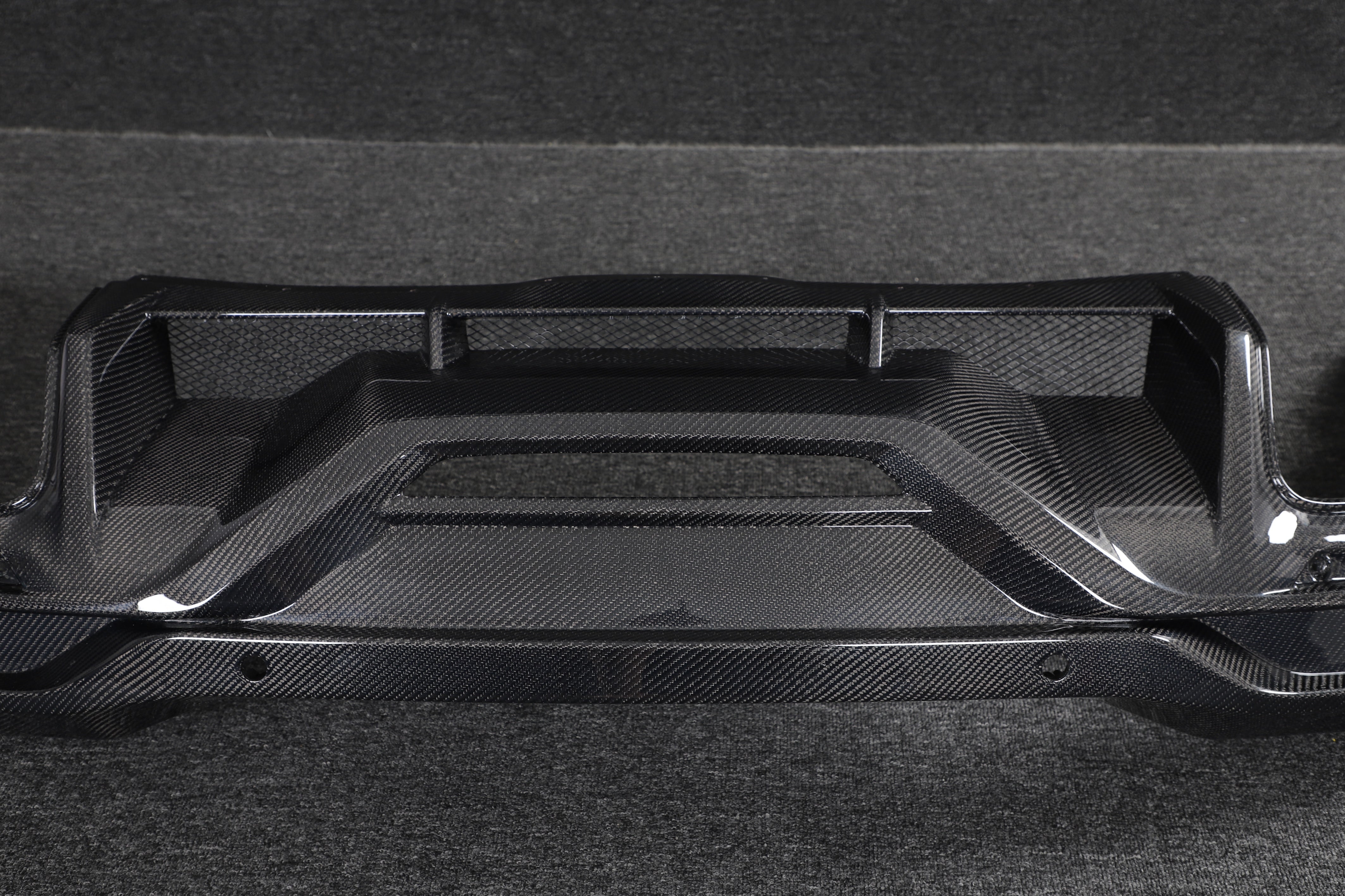 DynaCarbon™️ Carbon Rear Diffuser for Ford Mustang Dark Horse 2024-2026