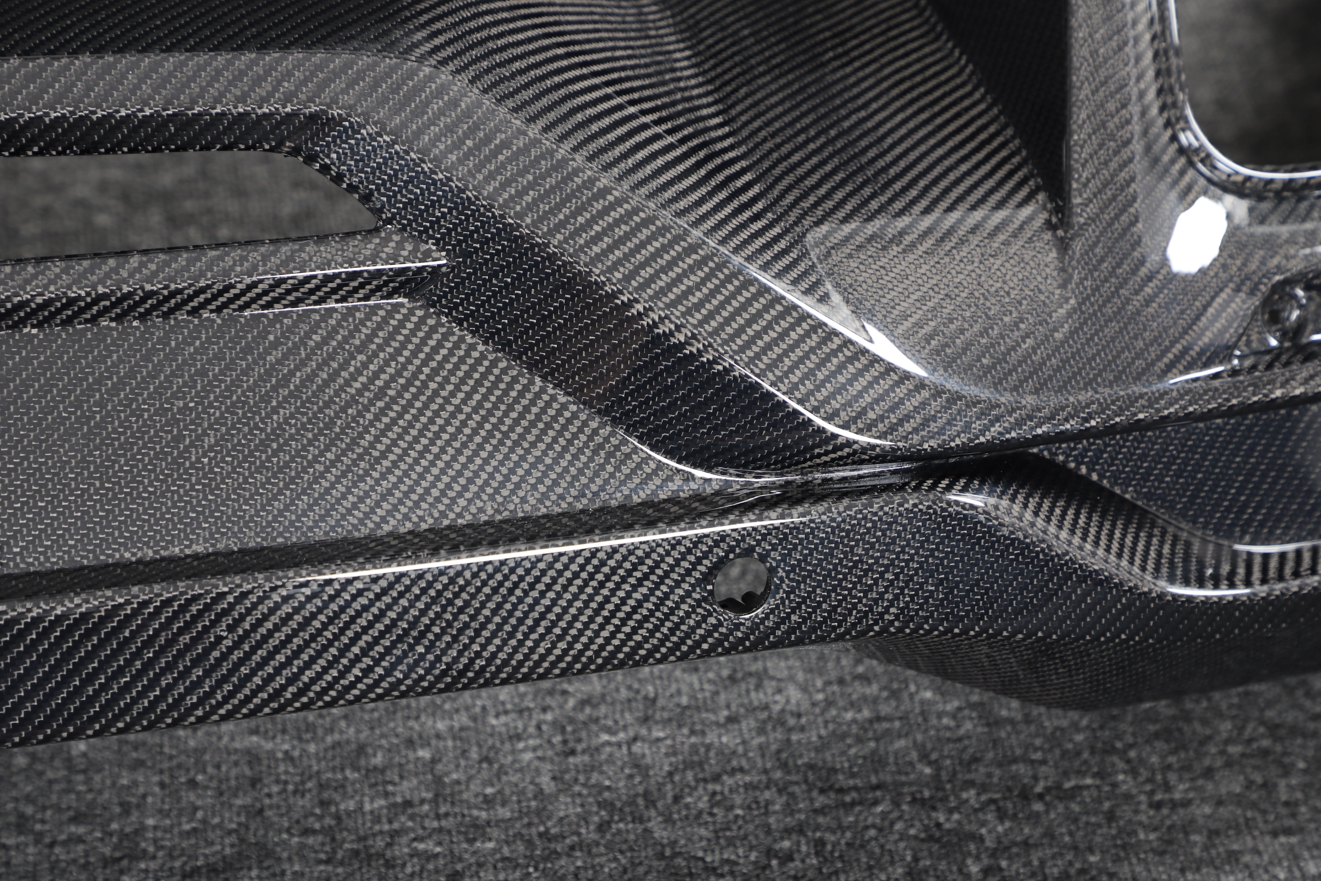 DynaCarbon™️ Carbon Rear Diffuser for Ford Mustang Dark Horse 2024-2026