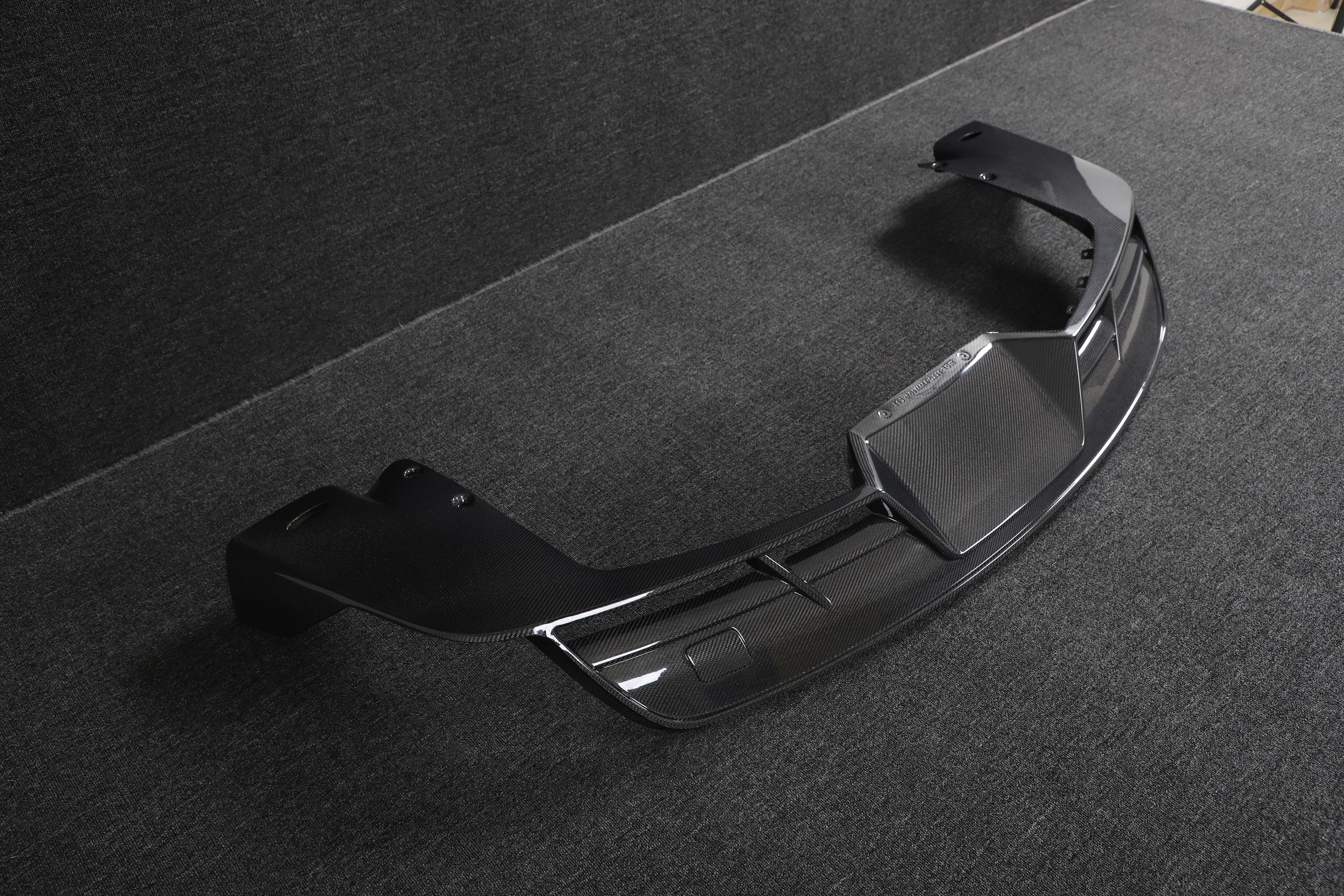 DynaCarbon™️ Carbon Rear Bumper Diffuser for Tesla Model S 2021-2023