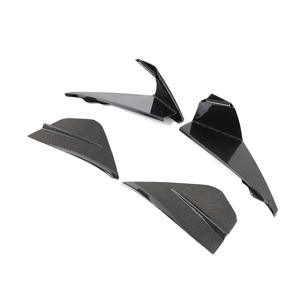DynaCarbon™️ Carbon Fog Lamp Air Intake Duct Vent Cover for Ford Mustang GT Coupe 2018-2023