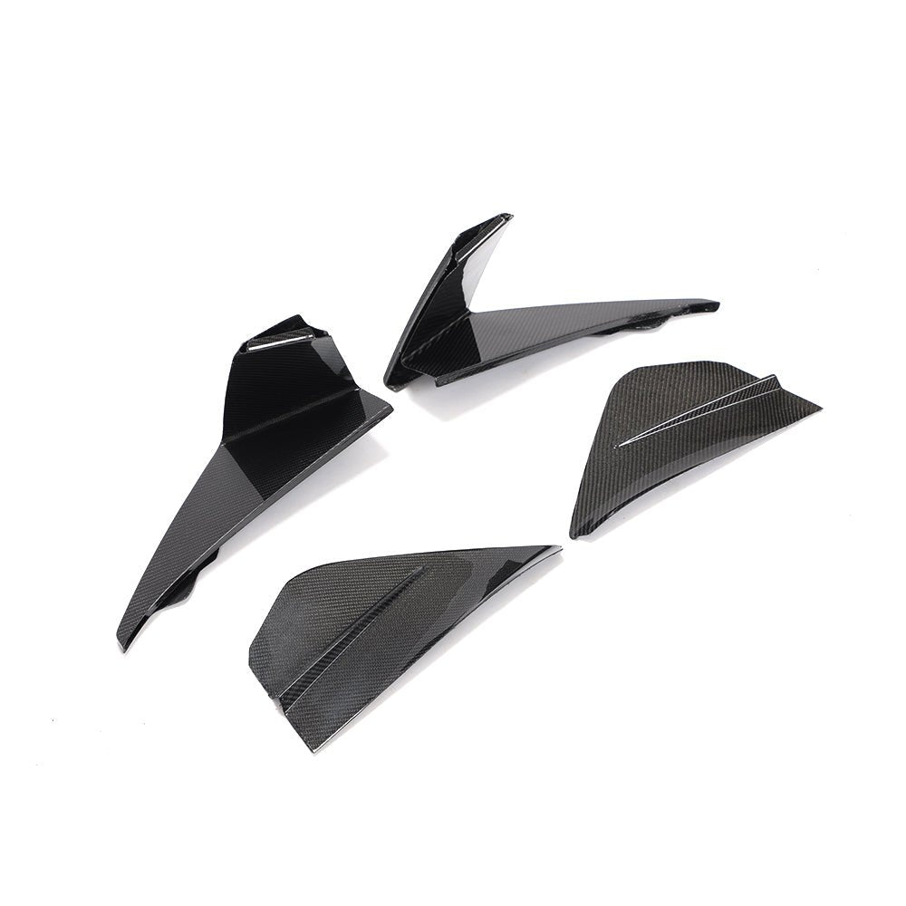 DynaCarbon™️ Carbon Fog Lamp Air Intake Duct Vent Cover for Ford Mustang GT Coupe 2018-2023