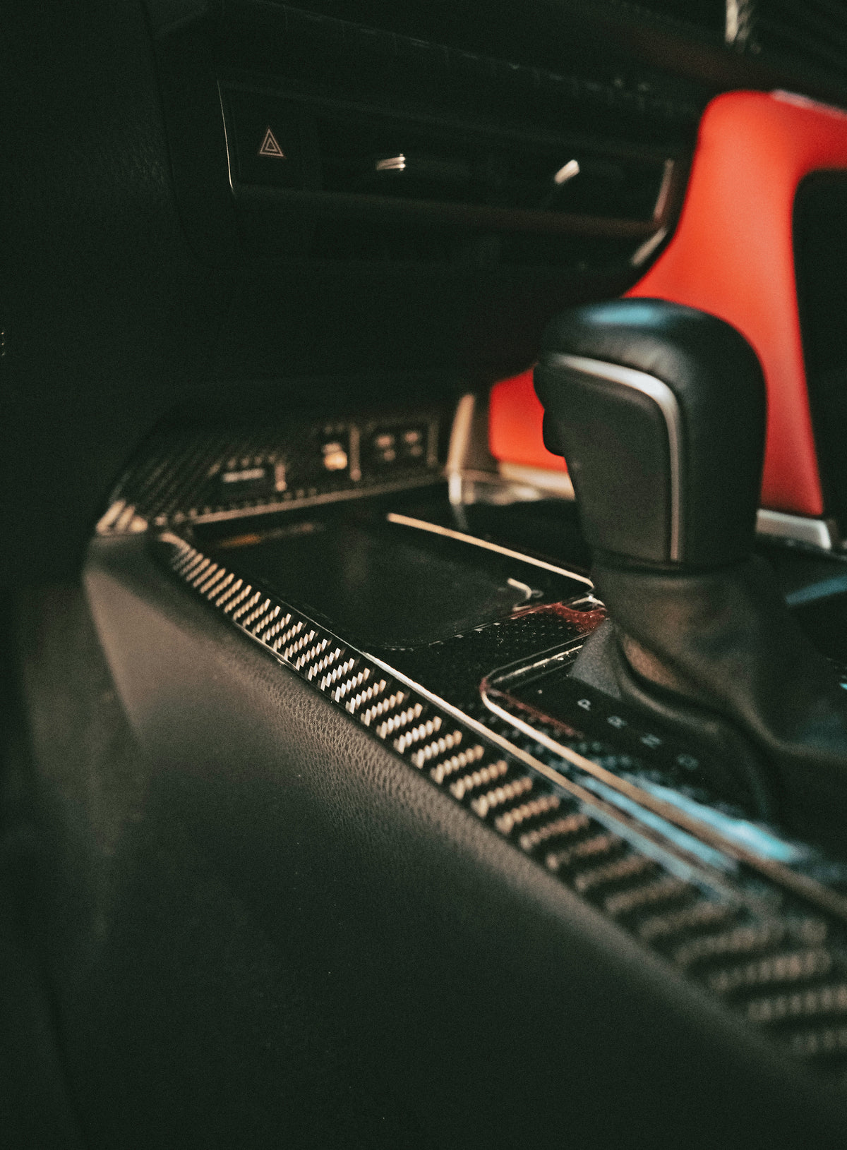 DynaCarbon™️ Carbon Fiber Auto Shifter Trim Toyota Camry 2025-UP