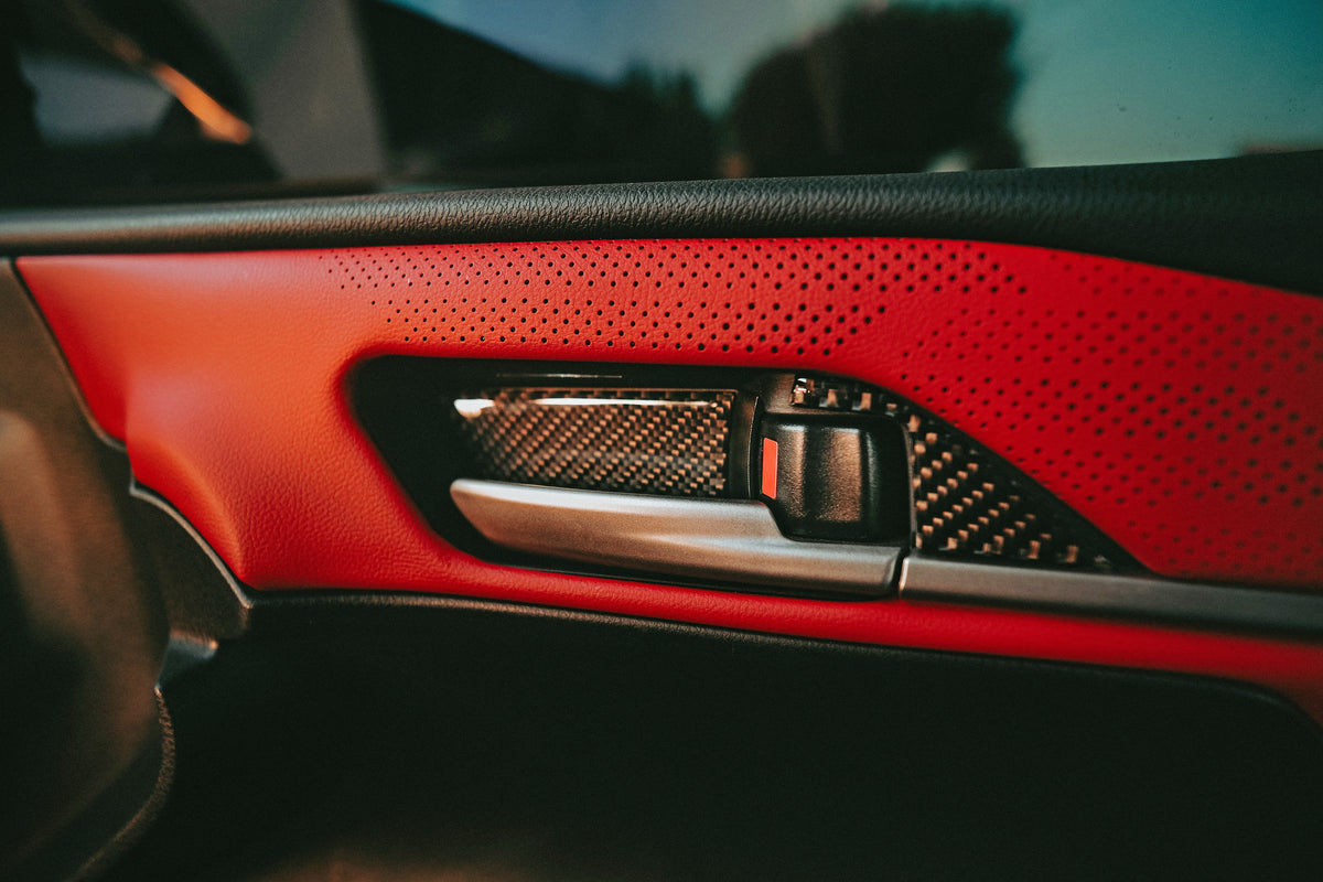 DynaCarbon™️ Carbon Fiber Inner Bowl 4pcs and Stripes Trim Toyota Camry 2025-UP