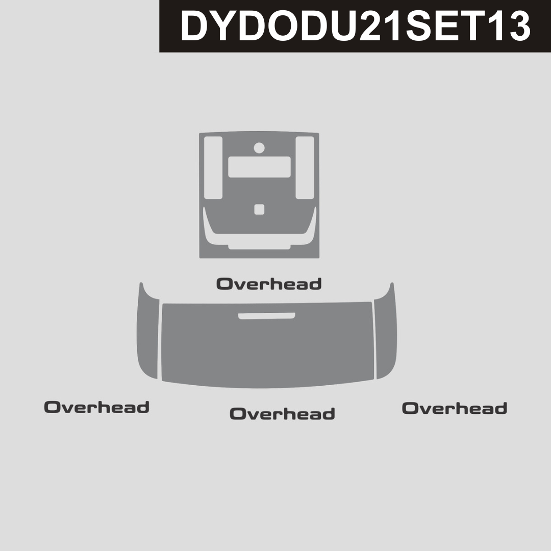 DynaCarbon™️ Carbon Fiber Overhead Trim Dodge Durango 2021-2026