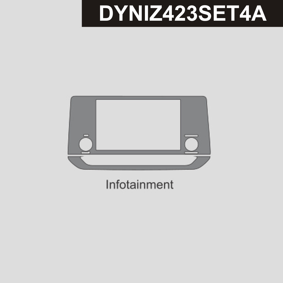 DynaCarbon™️ Carbon Fiber Infotainment Screen Trim Nissan Z 2023-2026