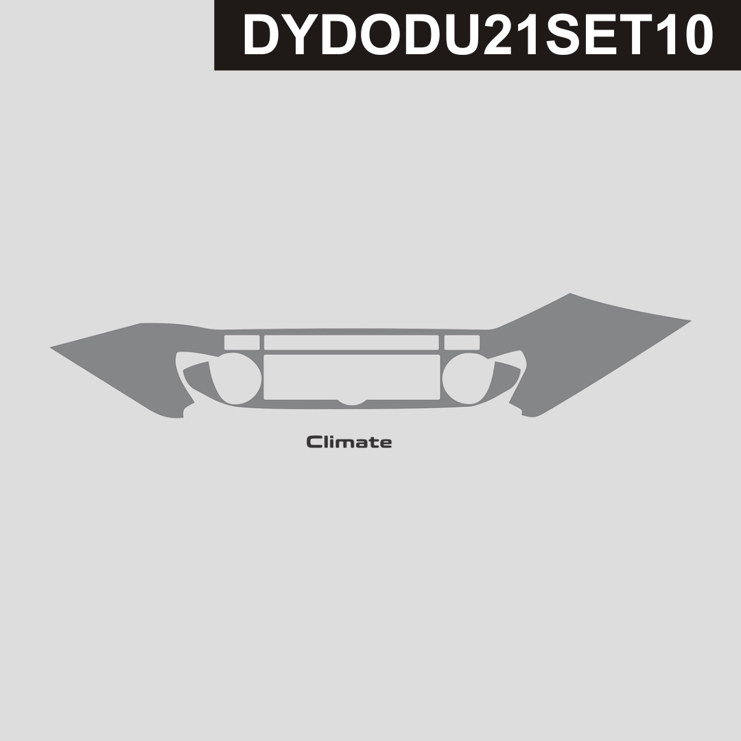DynaCarbon™️ Carbon Fiber Climate Control Dodge Durango 2021-2026