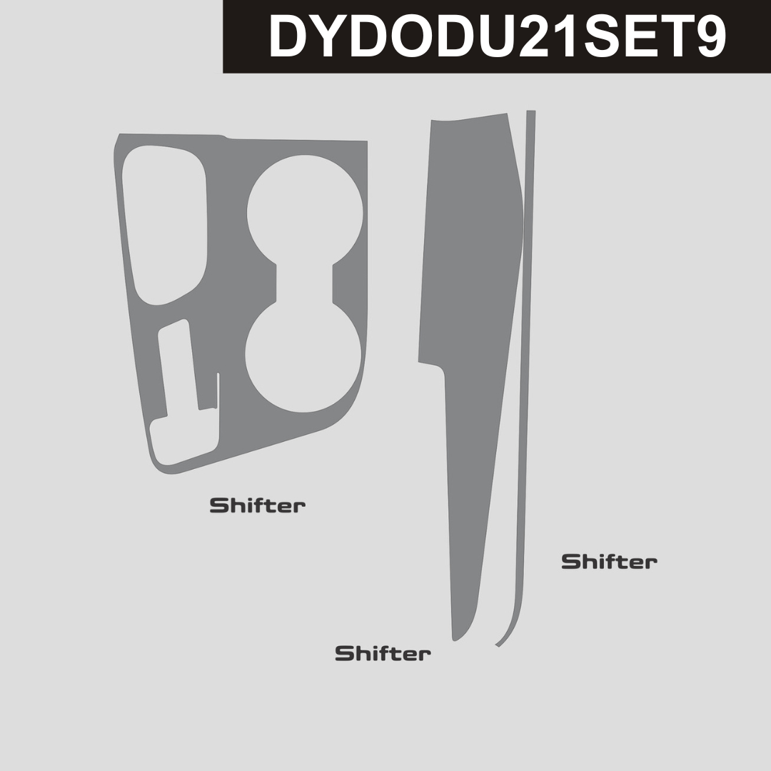 DynaCarbon™️ Carbon Fiber Shifter Trim Dodge Durango 2021-2026