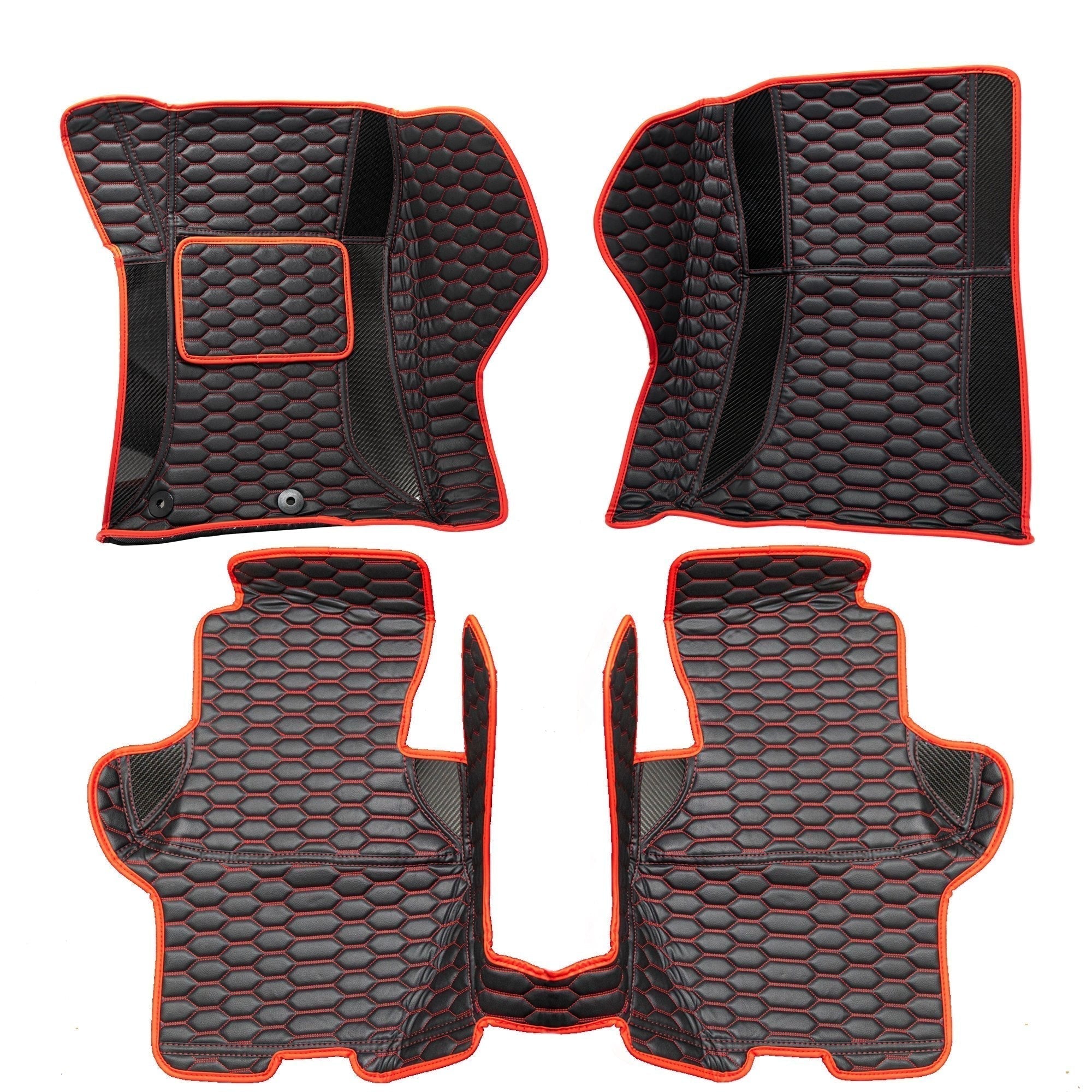 2014-2023 Infiniti Q60 Corsa Series Carbon Fiber Floor Mats