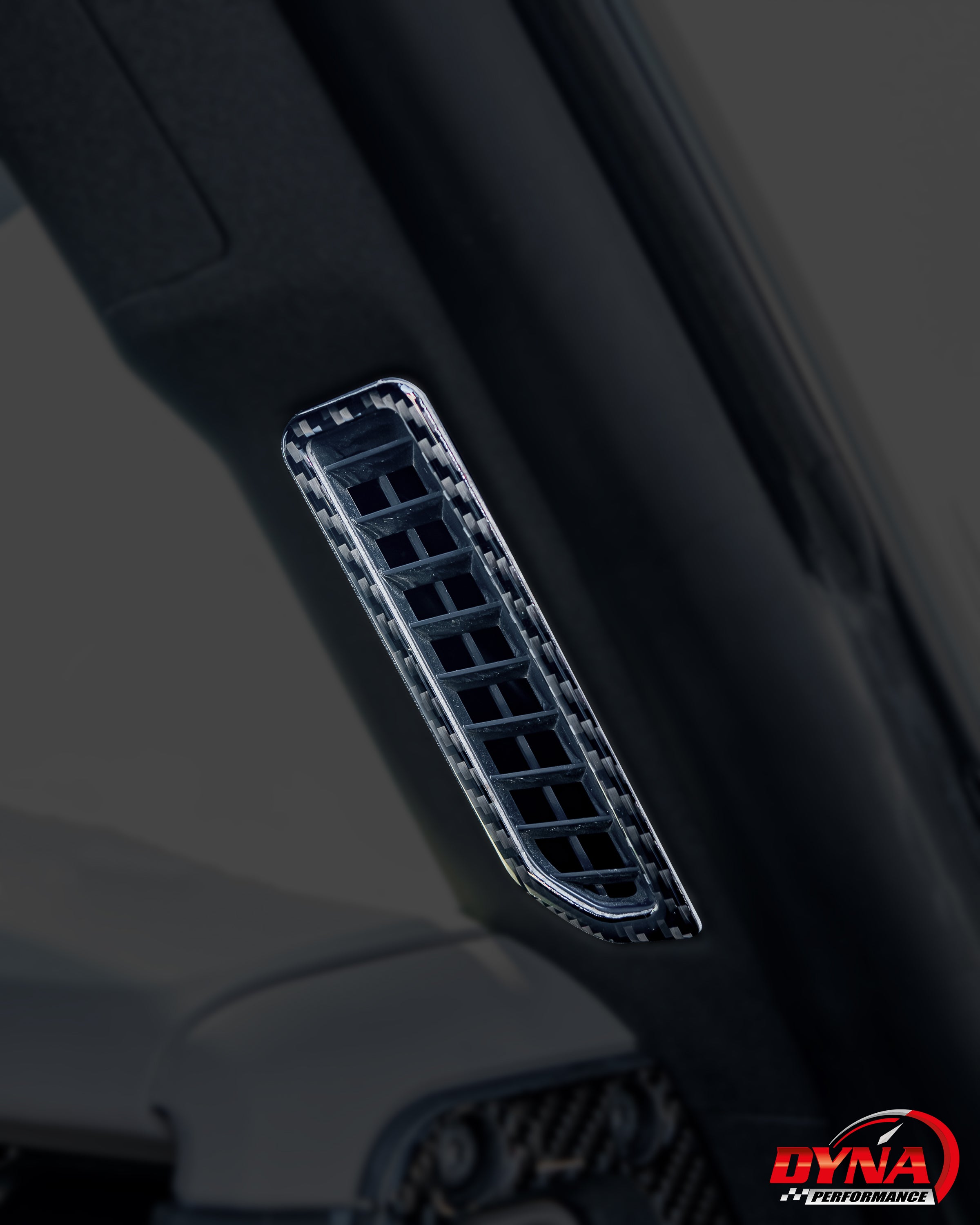 DynaCarbon™️ Carbon Fiber Driver and Passenger Upper vents for Ford Bronco 2021-2024