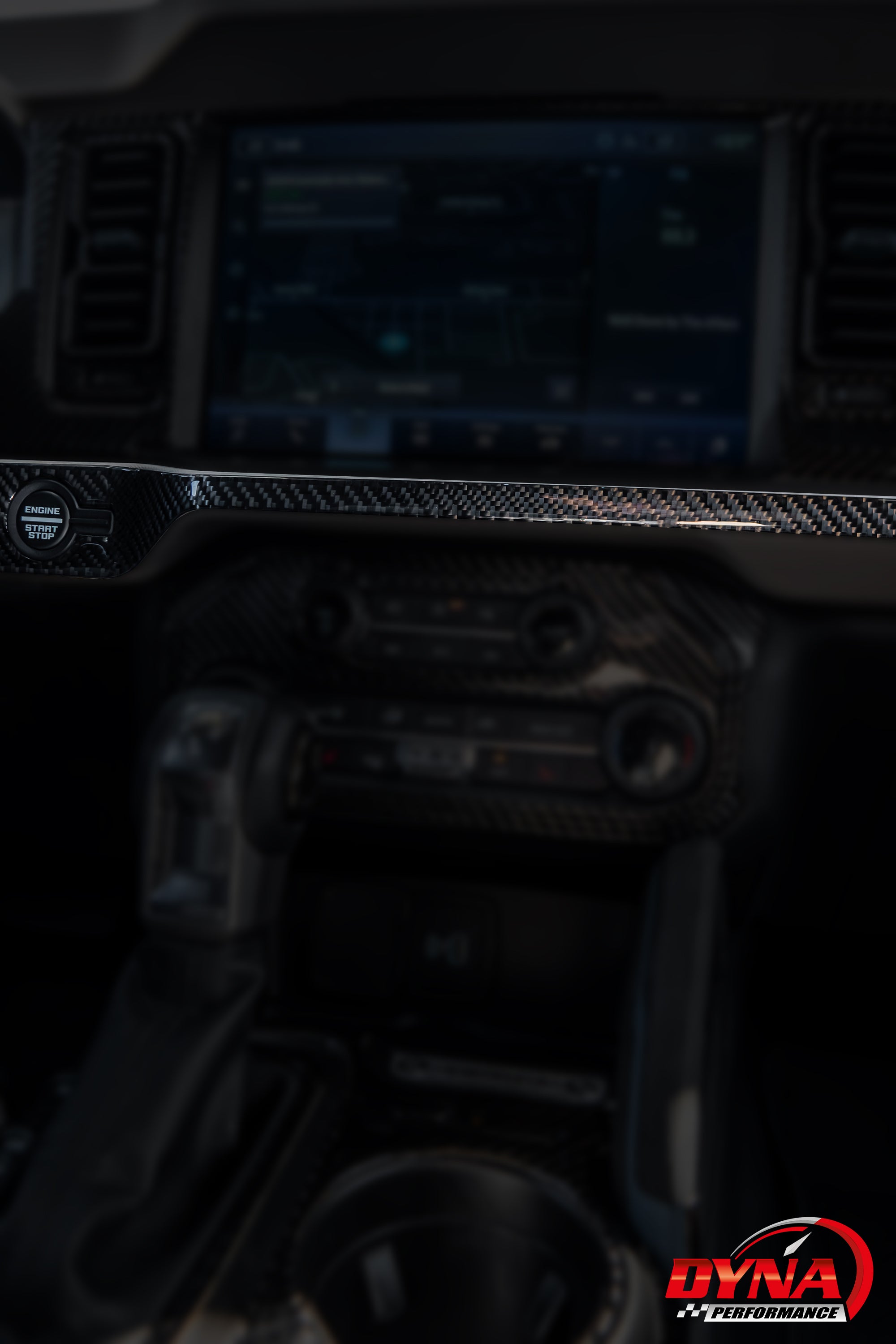 DynaCarbon™️ Carbon Dash Accent for Ford Bronco 2021-2024