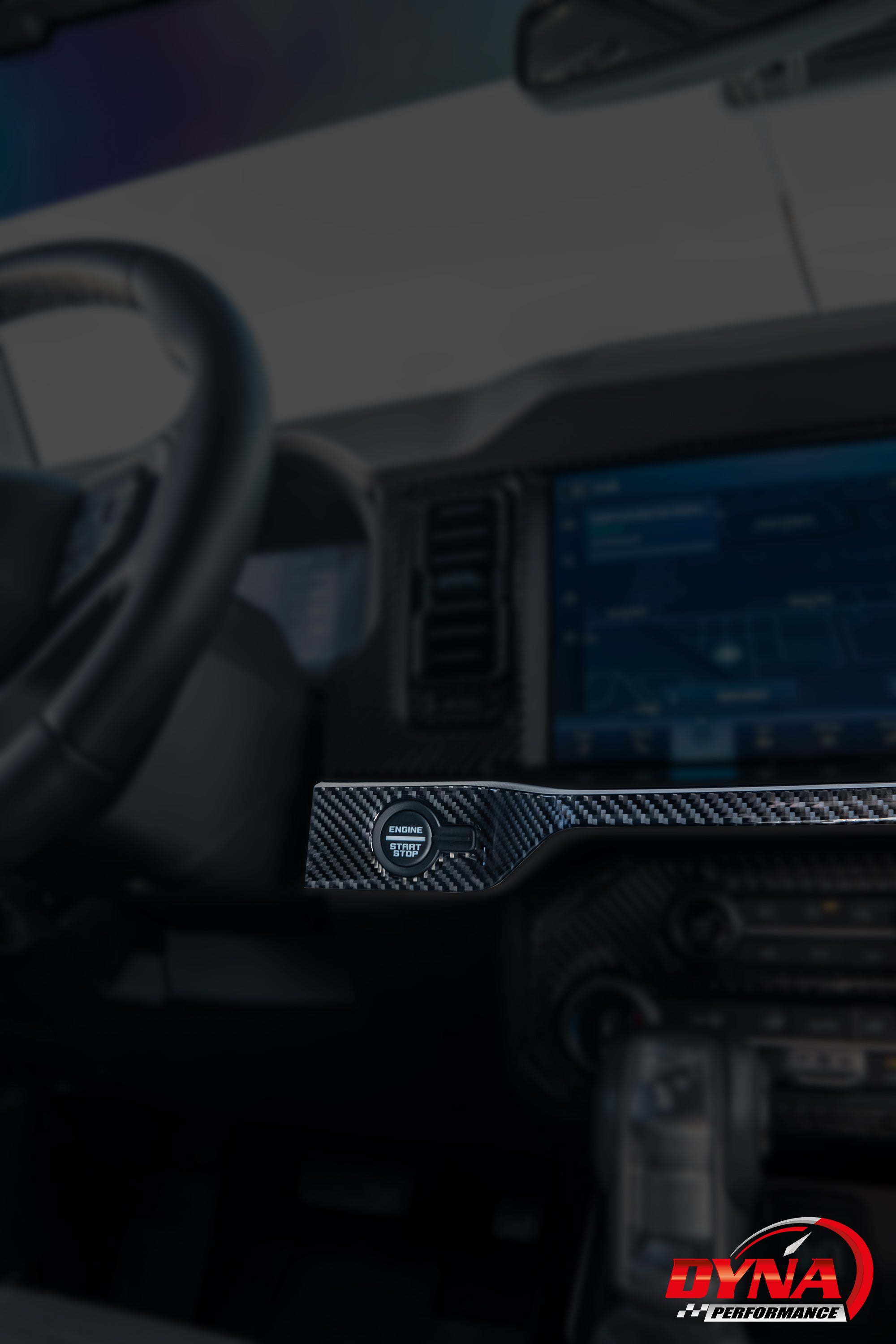 DynaCarbon™️ Carbon Dash Accent for Ford Bronco 2021-2024