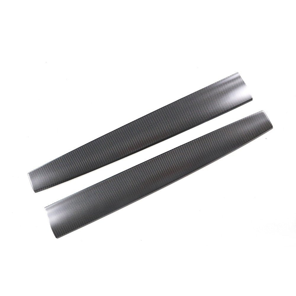 DynaCarbon™ 2 PCS Hard Carbon Fiber Dashboard Trim Kit for Tesla Model 3/Y 2017-2023 in Matte Carbon