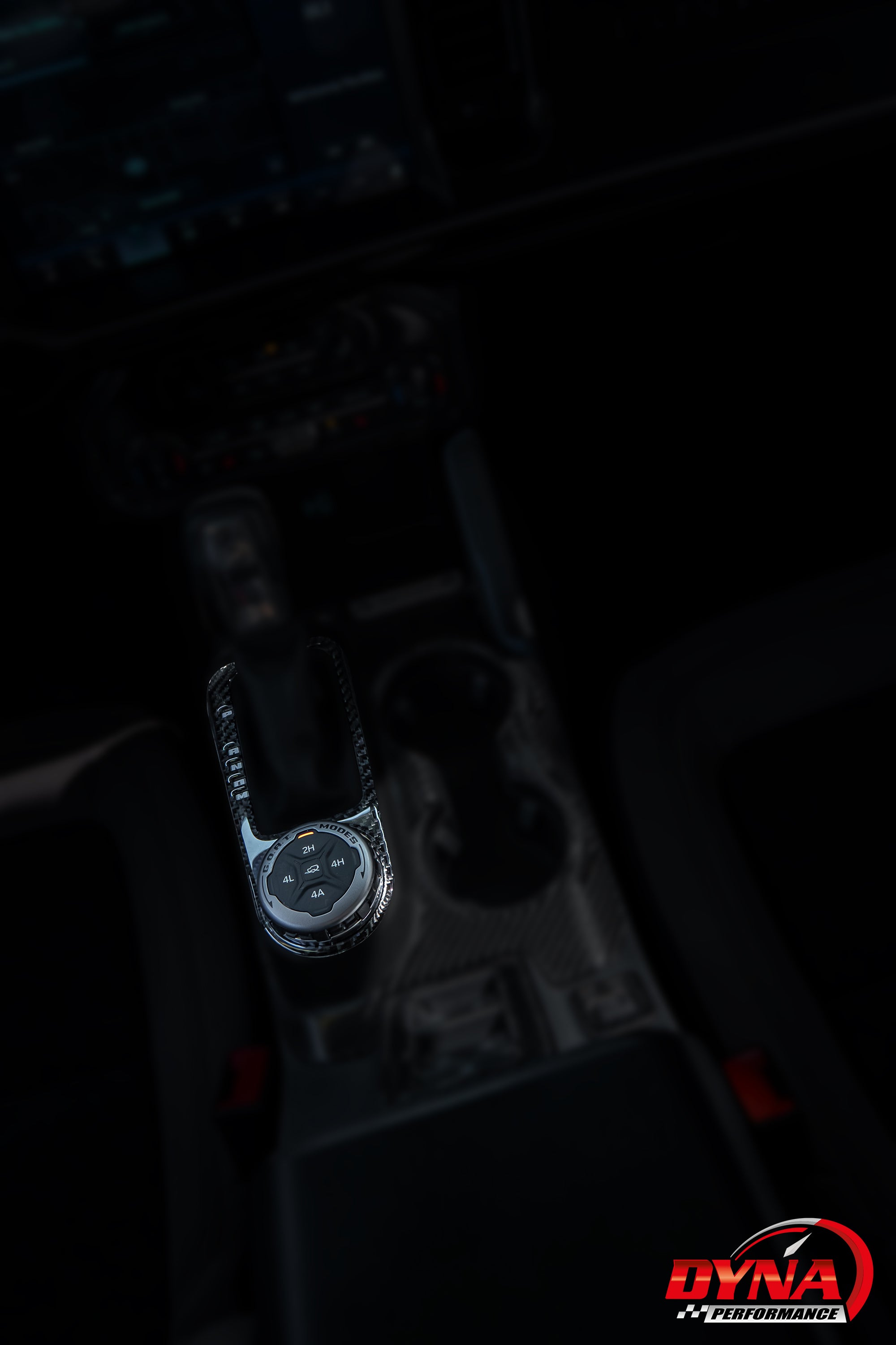 DynaCarbon™️ Carbon Auto Shifter Selector for Ford Bronco 2021-2024