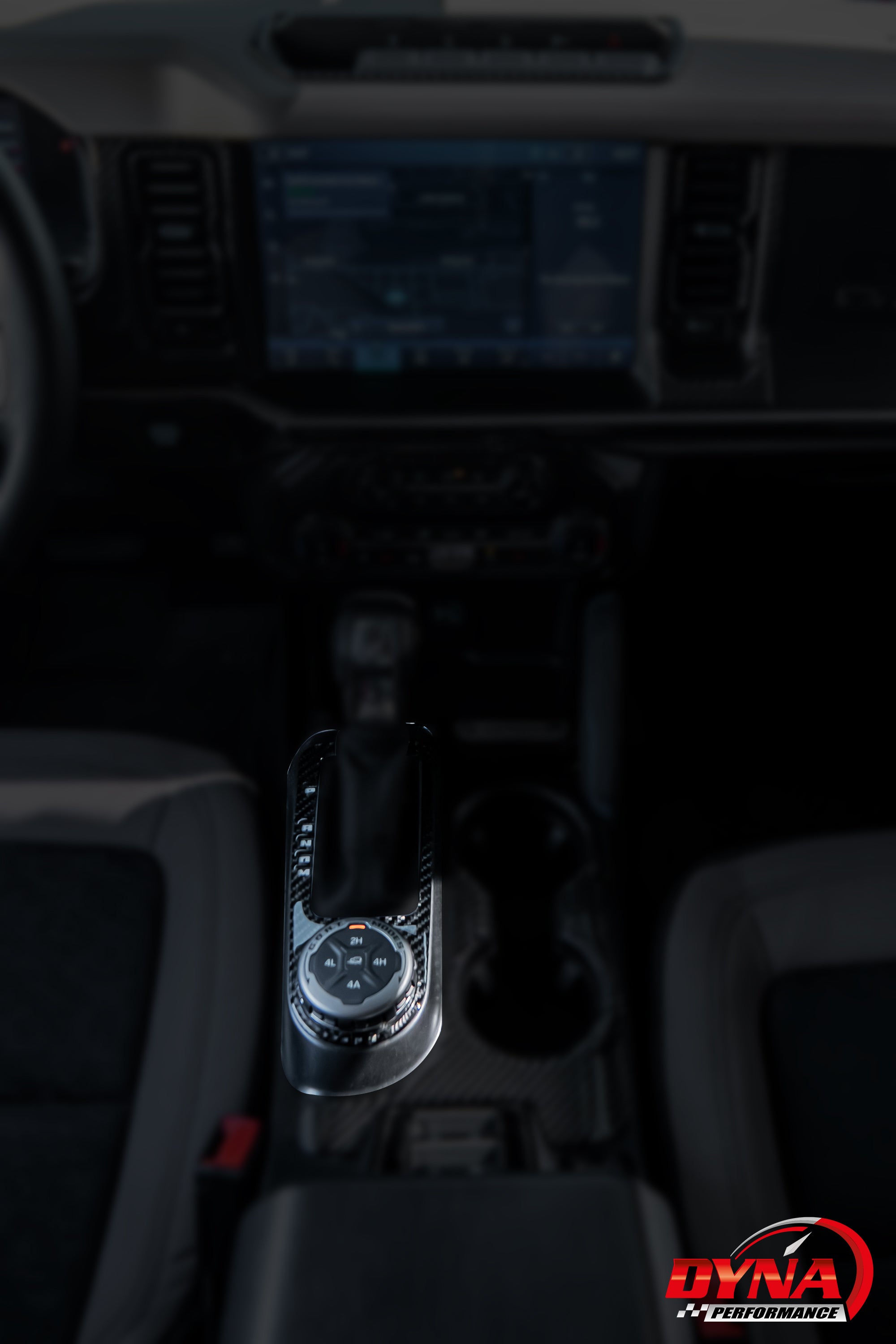 DynaCarbon™️ Carbon Auto Shifter Selector for Ford Bronco 2021-2024