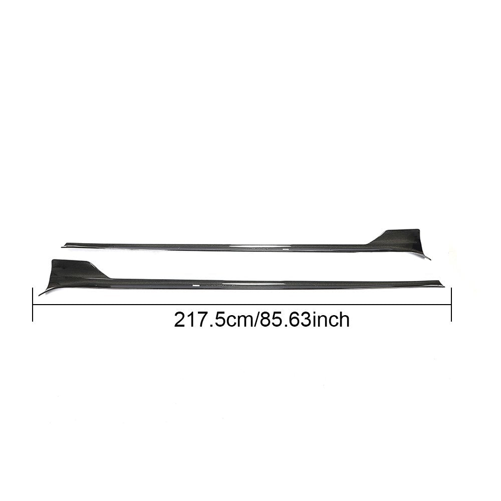 DynaCarbon™️ Carbon Side skrits for Tesla Model S 2021-2022