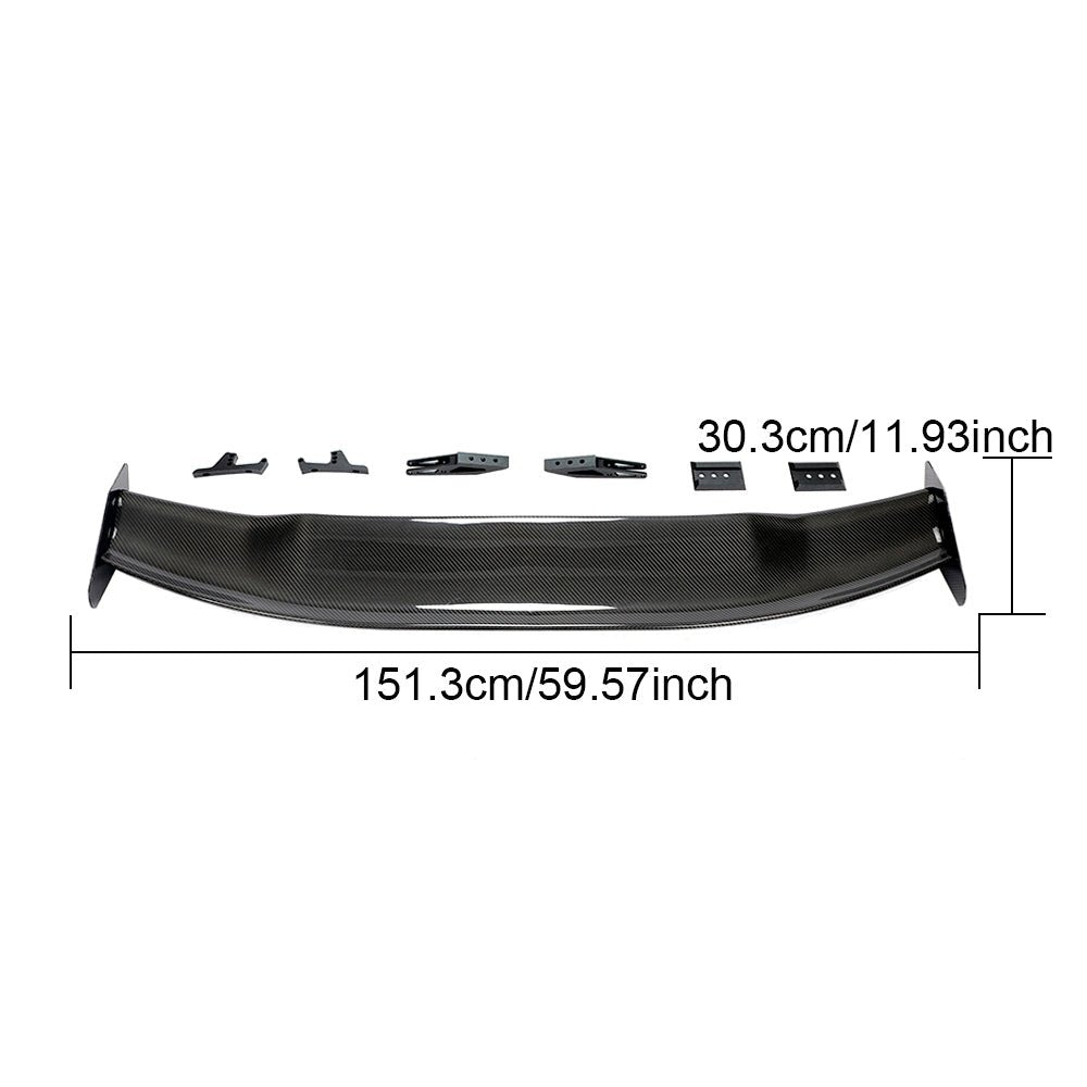 DynaCarbon™️ Carbon Rear Spoiler for Ford Mustang 2015-2023