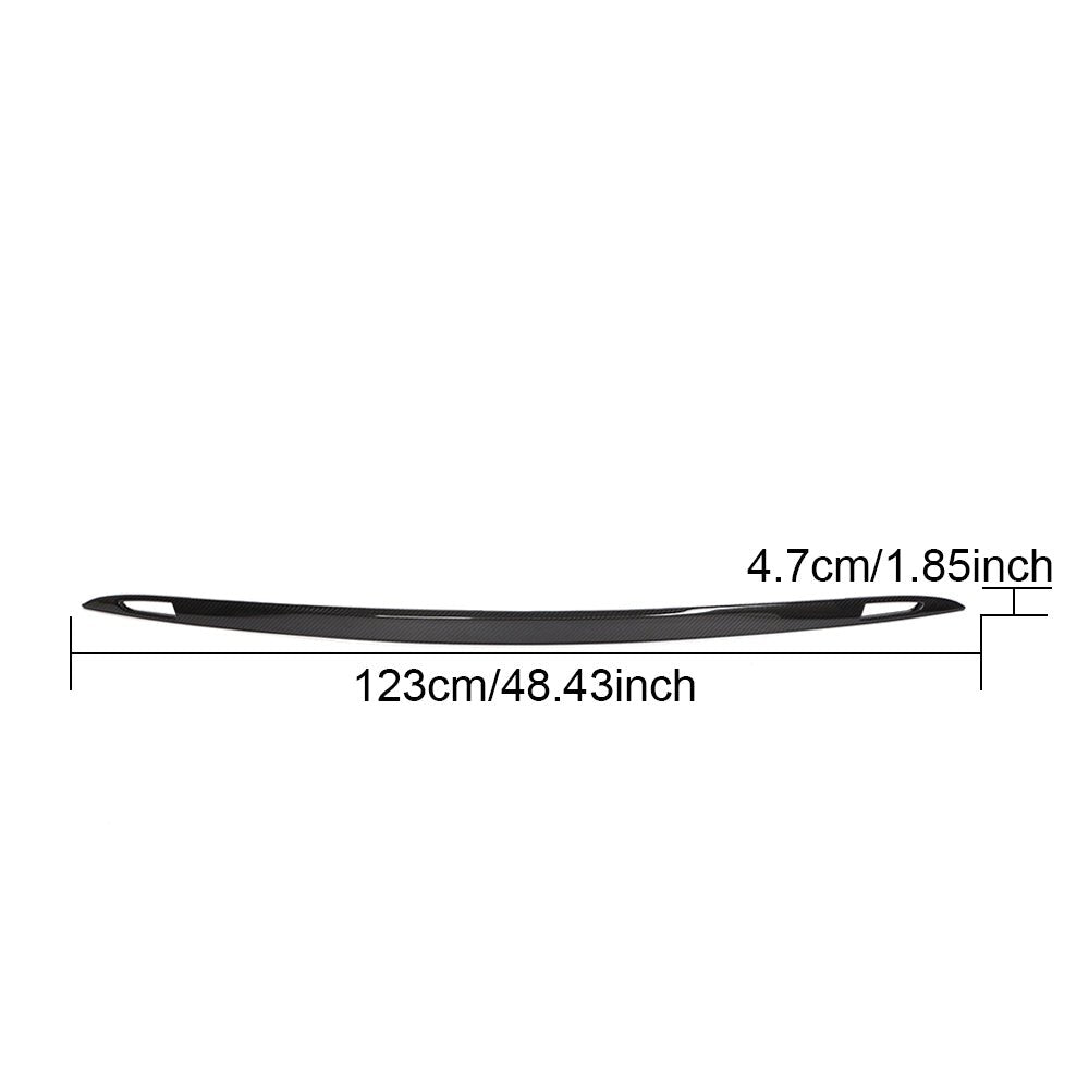 DynaCarbon™️ Carbon Trunk Frame Cover for Tesla Model S 2016-2019