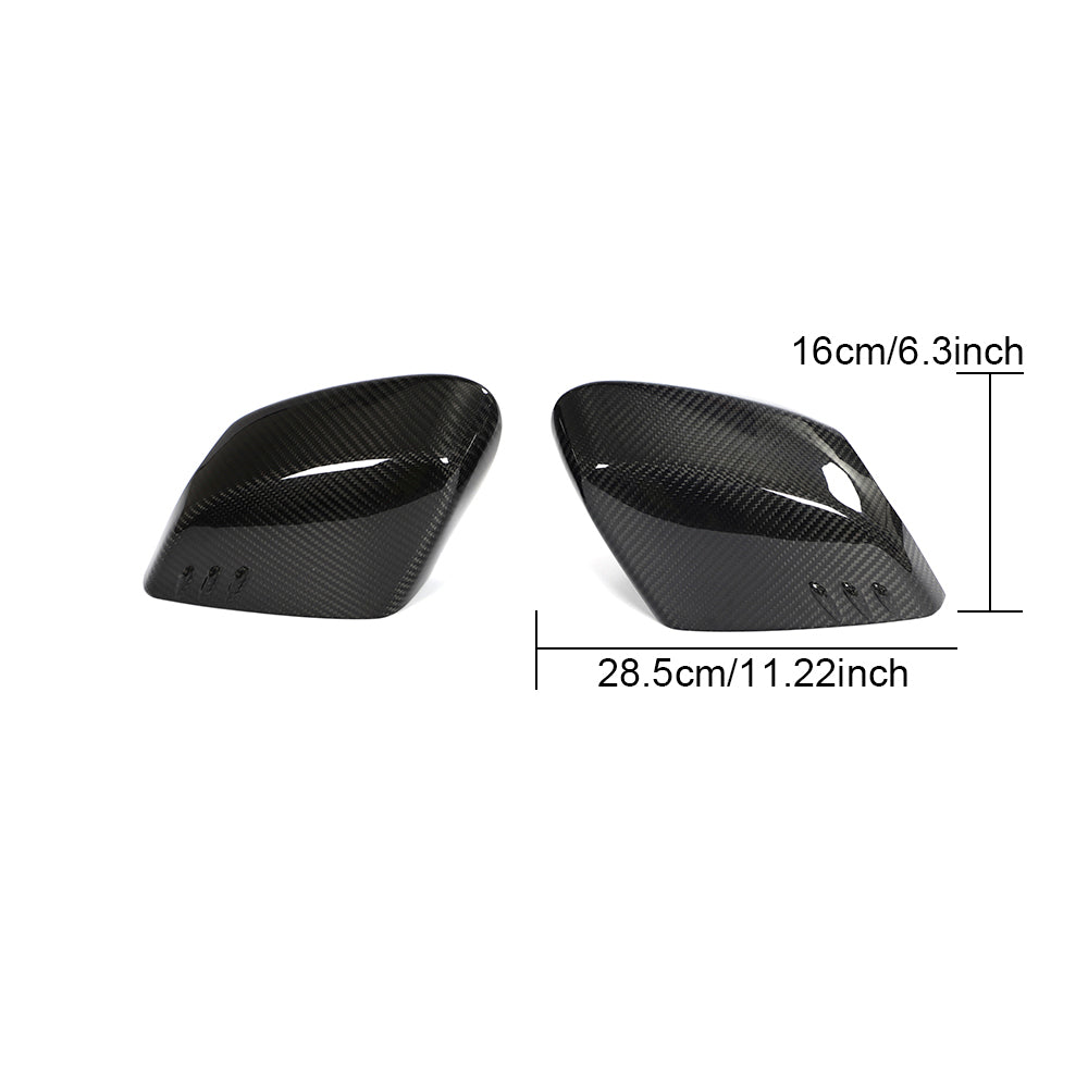 DynaCarbon™️ Carbon Fiber Side Mirror Covers for Chevrolet Corvette C8 2020-2021