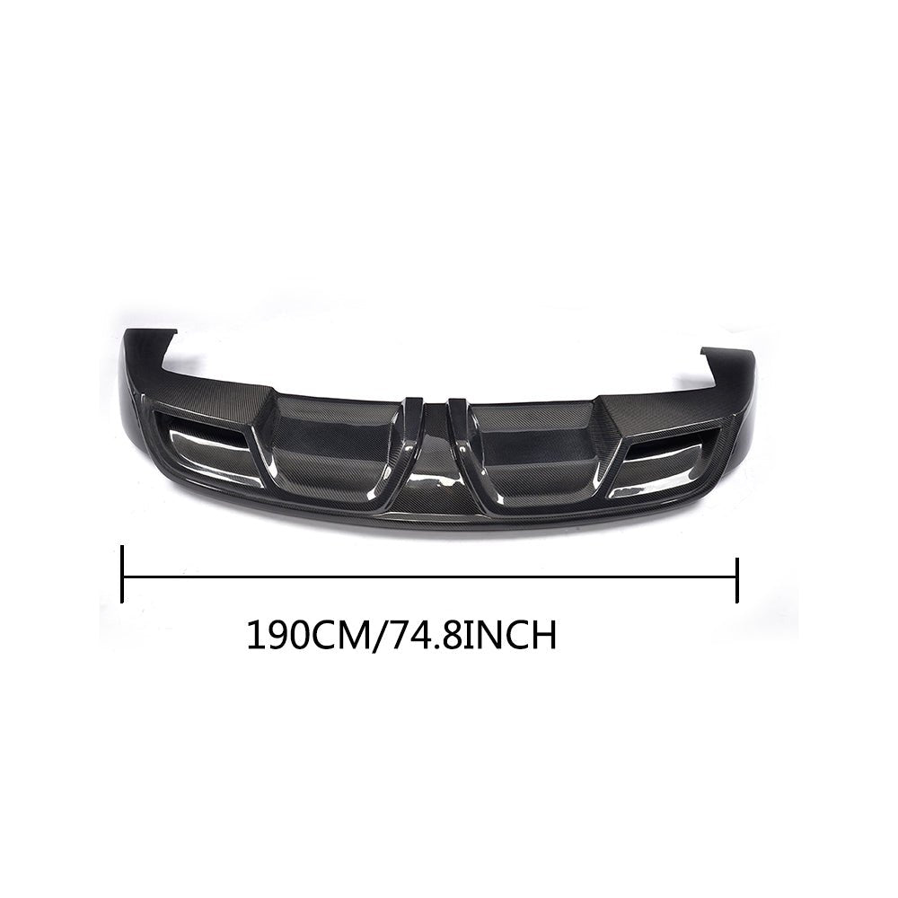 DynaCarbon™️ Carbon Rear Bumper Diffuser for Tesla Model S 85 P85 2012-2016