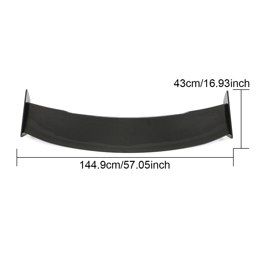 DynaCarbon™️ Carbon Tail Wing Spoiler for Tesla Model 3 Sedan 2016-2021