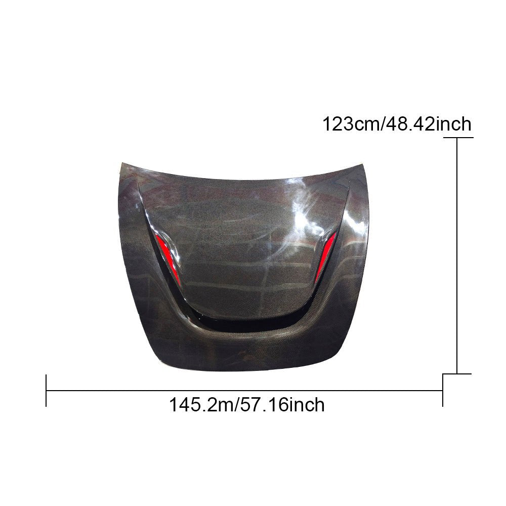 DynaCarbon™️ Carbon Hood for Tesla Model 3 2023