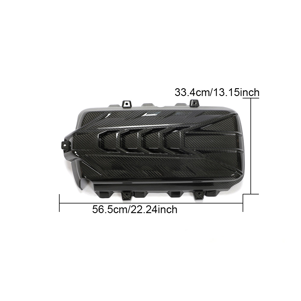 DynaCarbon™️ Carbon Fiber Engine Cover for Chevrolet Corvette C8 2020-2021