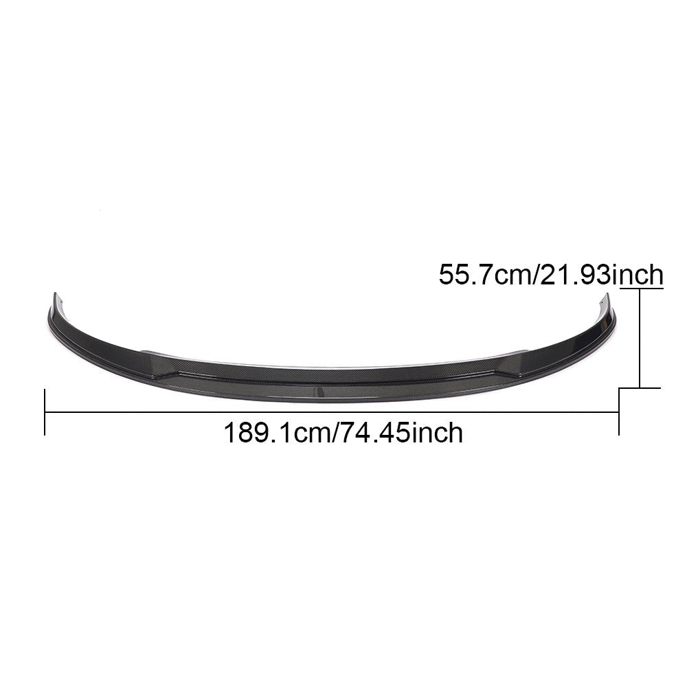 DynaCarbon™️ Carbon Front Lip for Tesla Model Y Sport Utility 4-Door 2019-2021