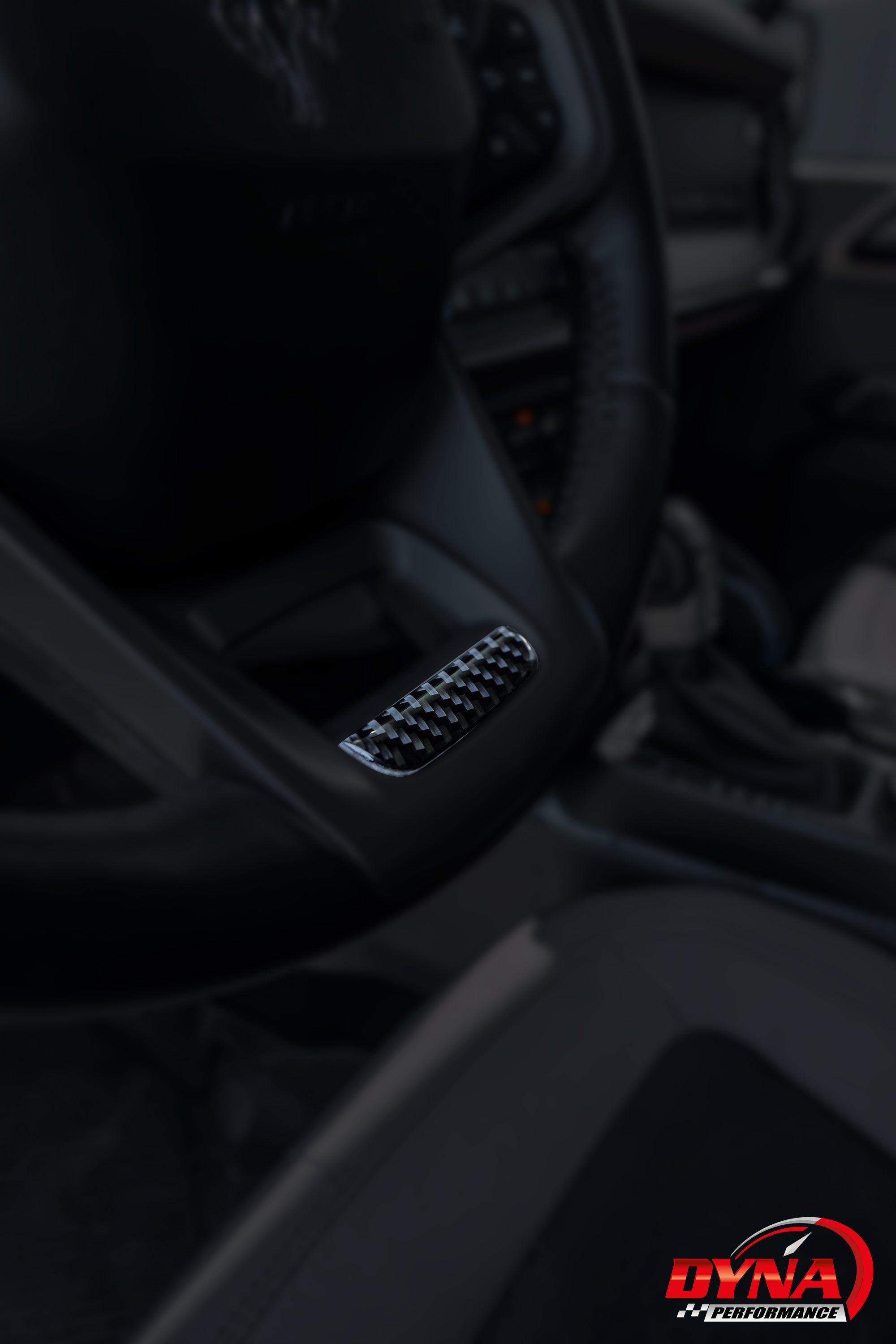 DynaCarbon™️ Carbon Fiber Inner Vents and Steering Accent for Ford Bronco 2021-2024