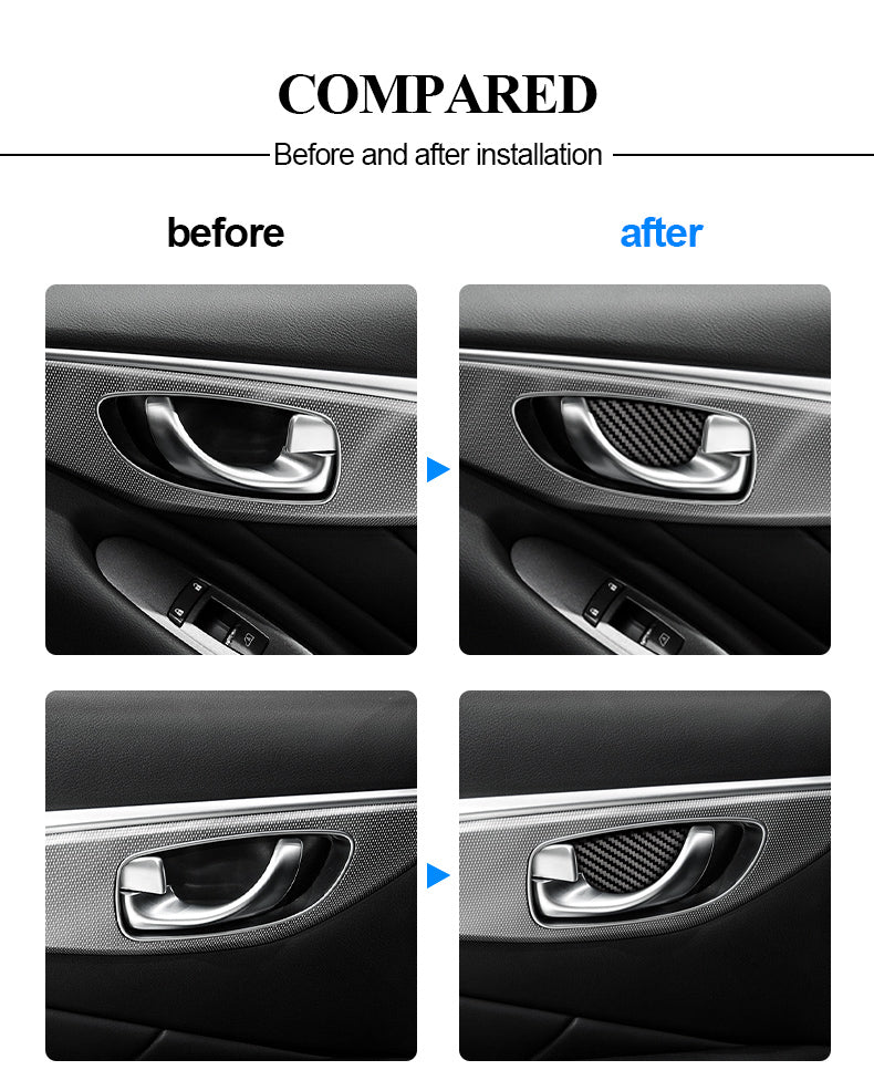DynaCarbon™ Inner Bowl 4pcs Trim for Infiniti Q50/Q60 2013-2022