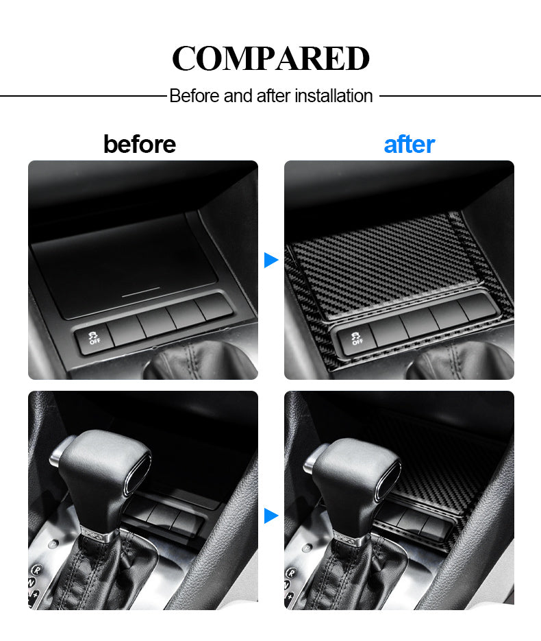 DynaCarbon™ Central Storage Box Trim for Volkswagen Golf MK6 2008-2013