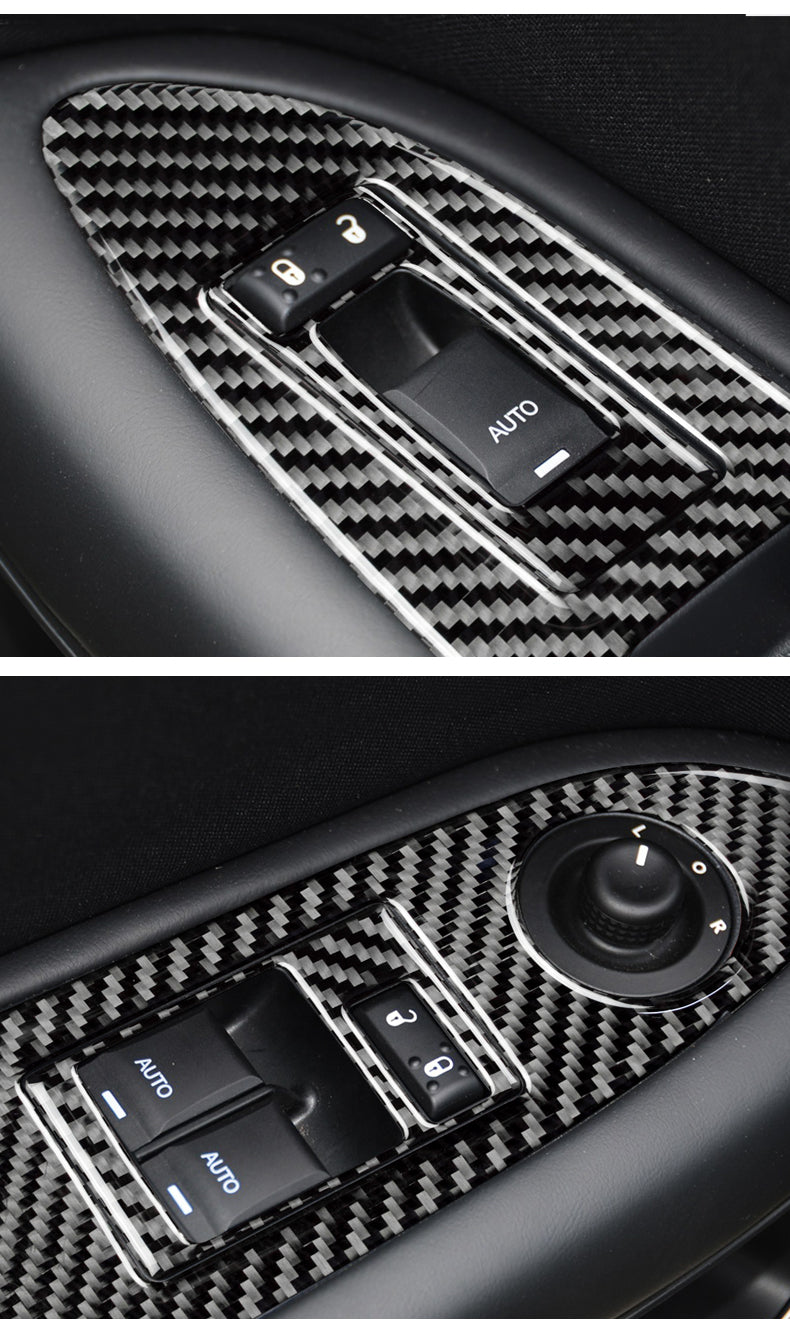 DynaCarbon™️ Carbon Fiber 14 PCS Full Door Kit for Dodge Challenger 2008-2014