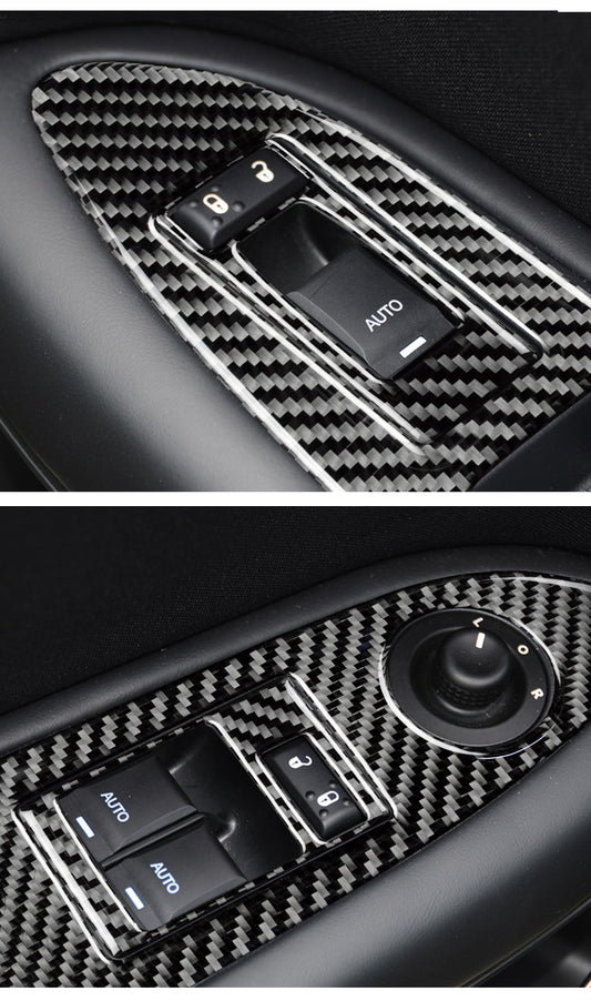 DynaCarbon™️ Carbon Fiber 14 PCS Full Door Kit for Dodge Challenger 2008-2014