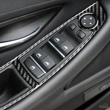 DynaCarbon™️ LHD Window Control Frame Trim Overlay for BMW F10 5 Series