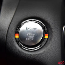 DynaCarbon™️ Carbon Fiber Start/Stop Ring Trim Overlay for Mercedes Benz