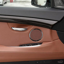 DynaCarbon™️ Carbon Fiber Audio Speaker Trim Overlay for BMW X3 F25 X4 F26 F07 5GT