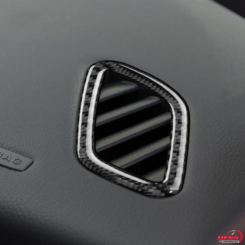 DynaCarbon™️ Carbon Fiber Air Conditioning Outlet Trim Overlay for Mercedes Benz A Class 13-18 CLA 14-18 GLA 15-18