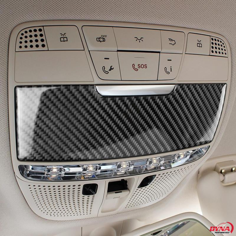 DynaCarbon™️ Carbon Fiber Light Panel Cover Trim Overlay for Mercedes Benz C Class W205 C180 C200 C300 GLC