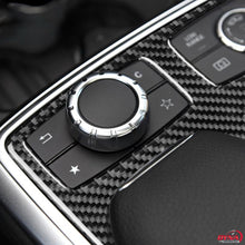 DynaCarbon™️ Carbon fiber Armrest Control Panel Trim Overlay for Mercedes Benz GLE GLS M Class