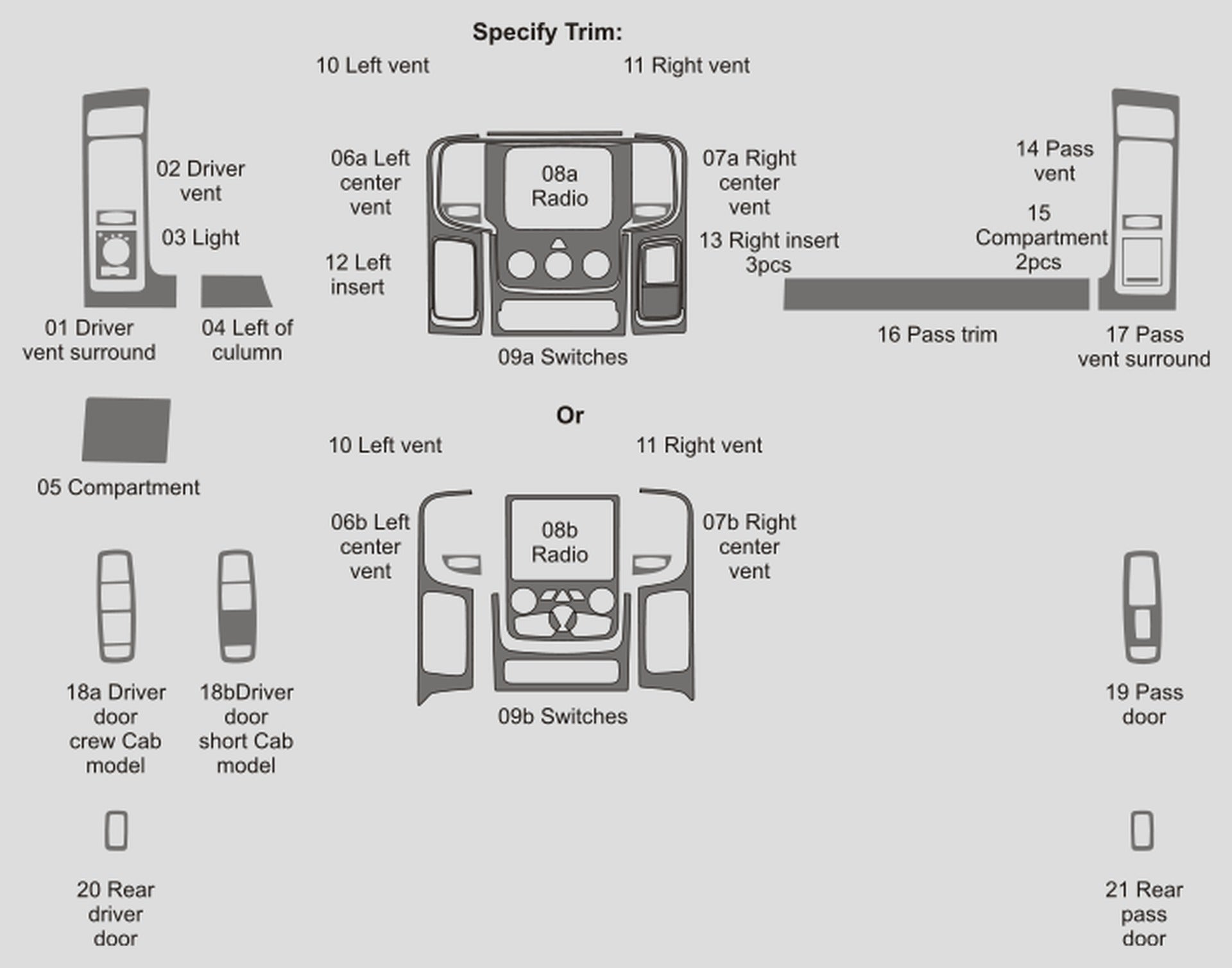 Ram 3500 (Crew Cab) 2013-2015