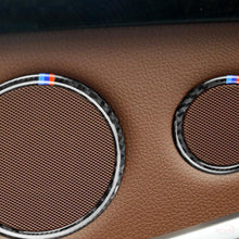 DynaCarbon™️ Carbon Fiber Audio Speaker Trim Overlay for BMW X3 F25 X4 F26 F07 5GT