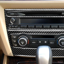 DynaCarbon™️ Carbon Fiber Control Panel Trim Overlay for BMW 3 Series E90 E92 E93