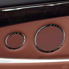 DynaCarbon™️ Carbon Fiber Audio Speaker Trim Overlay for BMW X3 F25 X4 F26 F07 5GT