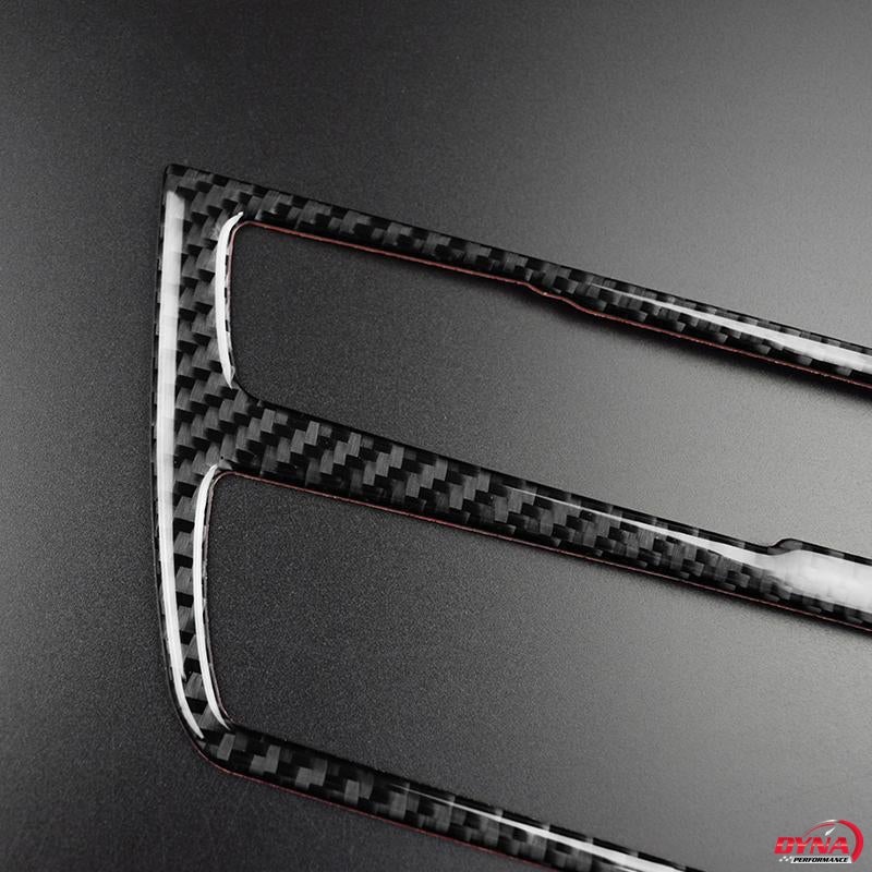 DynaCarbon™️ Carbon Fiber LHD Center Console Panel Trim Overlay for BMW F30 F32 F34 F80 F82