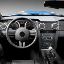 DynaCarbon™️ 6 PCS Full Carbon Fiber Dashboard Kit For Ford Mustang 2005-2009