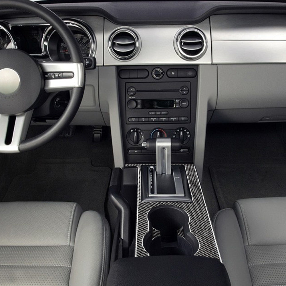 DynaCarbon™️ Full Center Console Kit For Ford Mustang 2005-2009