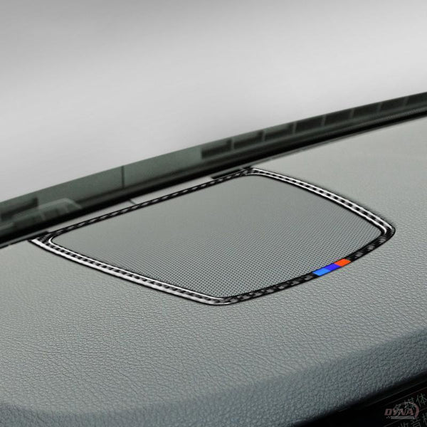 DynaCarbon™️ Carbon Fiber Dashboard Speaker Cover Trim for BMW F10 5 Series F07 GT